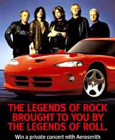 Aerosmith Dodge