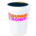 Dunkin Donuts cup
